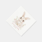 Serviettes en papier Some Bunny is Turning One (Coin)