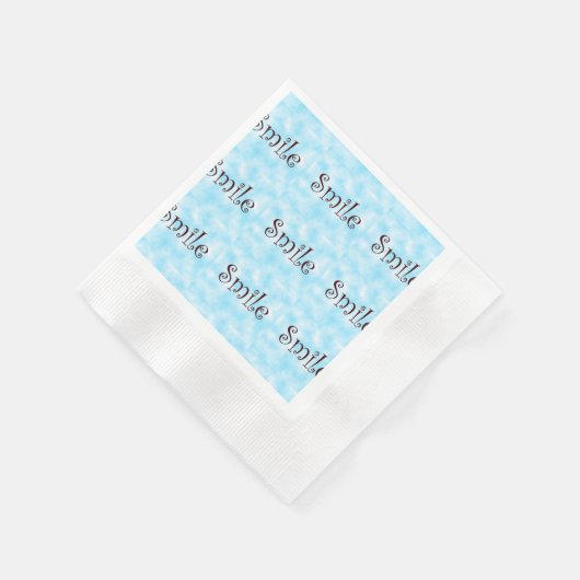 Serviettes en papier sourire (Coin)