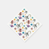 Serviettes en papier spatial, Fournitures de fête  (Coin)