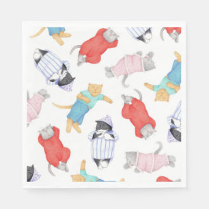 Serviettes en papier standard pour déjeuner CATS P