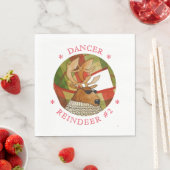 Serviettes en papier standard pour déjeuner DANCER (En situation)