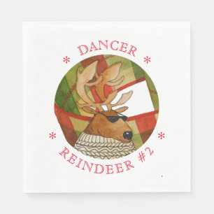 Serviettes en papier standard pour déjeuner DANCER
