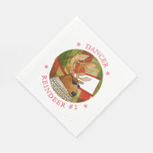 Serviettes en papier standard pour déjeuner DANCER (Coin)