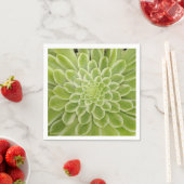 Serviettes en papier succulentes (En situation)
