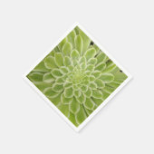 Serviettes en papier succulentes (Coin)