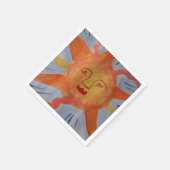 Serviettes en papier Sun (Coin)