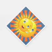 Serviettes en papier Sun Moon Stars (Coin)
