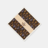 Serviettes en papier sur le thème du café Folk — m (Coin)