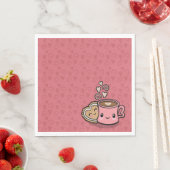 Serviettes en papier Sweet Traitements (En situation)