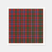 Serviettes en papier tartan MacRae (Devant)