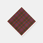 Serviettes en papier tartan MacRae (Coin)