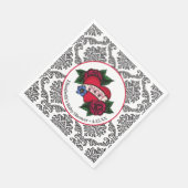 Serviettes en papier Tatouage Maman Vintage (Coin)