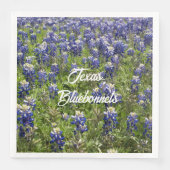 Serviettes en papier Texas Bluebonnet | Fleur de l (Devant)