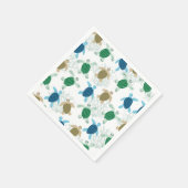 Serviettes en papier Tortue, Articles de fête sous (Coin)