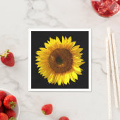 Serviettes en papier tournesol (En situation)