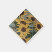 Serviettes en papier tournesol (Coin)