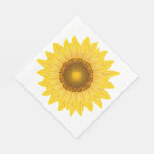 Serviettes en papier tournesol (Coin)