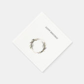 Serviettes en papier Vaisselle pour fête d'anniver (Coin)