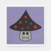 Serviettes en papier vampire de champignons (Devant)