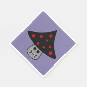 Serviettes en papier vampire de champignons (Coin)