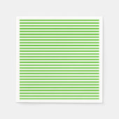 Serviettes en papier vert de Kelly (Devant)