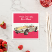 Serviettes en papier vintage (En situation)