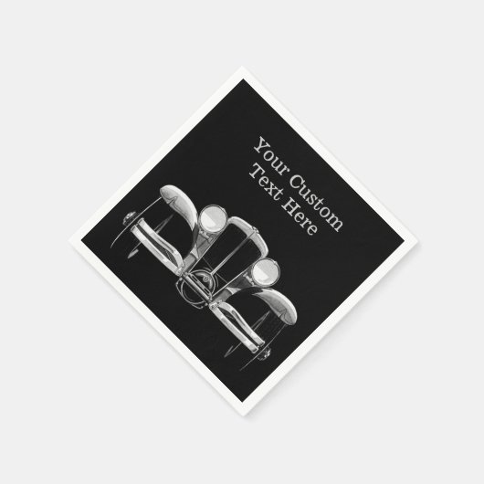 Serviettes en papier vintage (Coin)