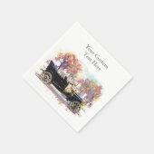 Serviettes en papier vintage (Coin)