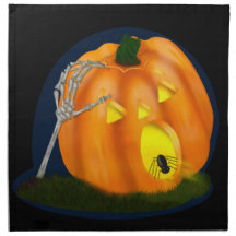 Citrouille idiot effrayé