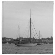 Yacht en bois classique