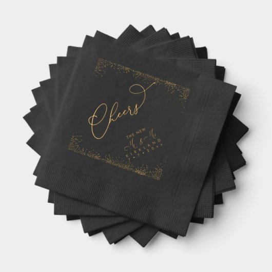 Serviettes estampées à la feuille (Insitu (empilé))