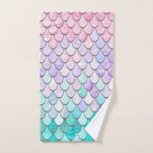 Serviettes et linge de maison Pastel Mermaid (Serviette à main)