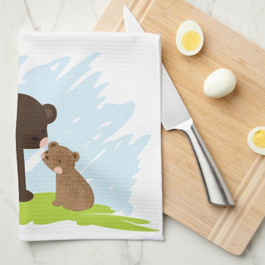 Serviettes faites sur commande de cuisine et de (Quart Plié)