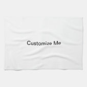 Serviettes faites sur commande de photo (Horizontal)