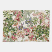 Serviettes florales de fleur de chèvrefeuille (Horizontal)