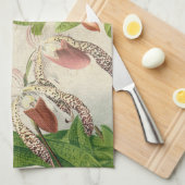 Serviettes florales tropicales de fleurs (Quart Plié)