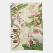 Serviettes florales tropicales de fleurs (Vertical)