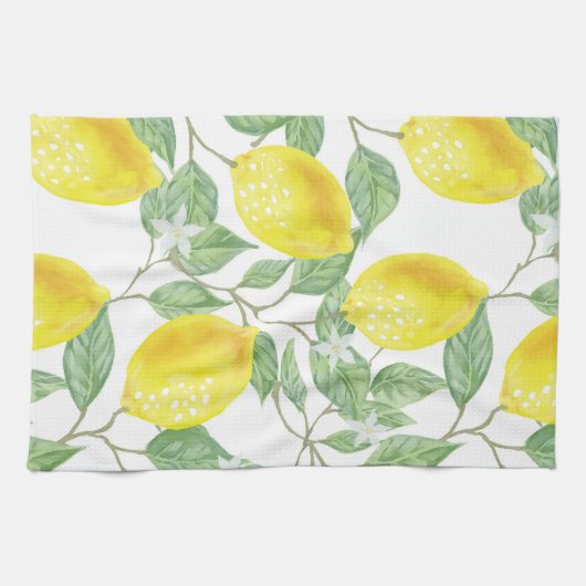 Serviettes fraîches de Kitch de citrons (Horizontal)