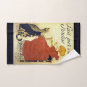 Serviettes françaises de Bath d'affiche de lait de (Serviette à main)