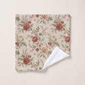 Serviettes Ivory Bloom Romantique Shabby Chic Acce (Gant de toilette)