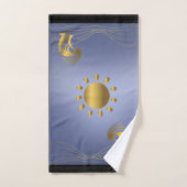 Serviettes Kokopelli Gold Sud-Ouest (Serviette à main)