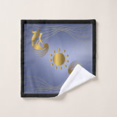 Serviettes Kokopelli Gold Sud-Ouest (Gant de toilette)