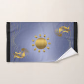 Serviettes Kokopelli Gold Sud-Ouest (Serviette à main)