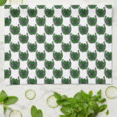 Serviettes Lucky St. Patrick's Tea Towels Personna (Plié)