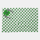 Serviettes Lucky St. Patrick's Tea Towels Personna (Horizontal)