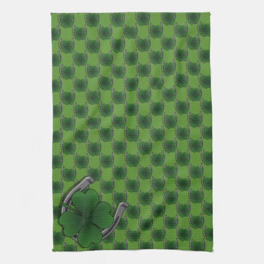 Serviettes Lucky St. Patrick's Tea Towels Personna (Vertical)