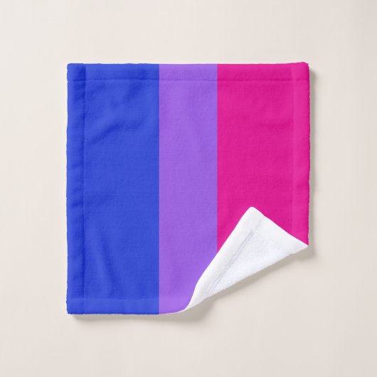 Serviettes Luxe Fierté Bi (Gant de toilette)