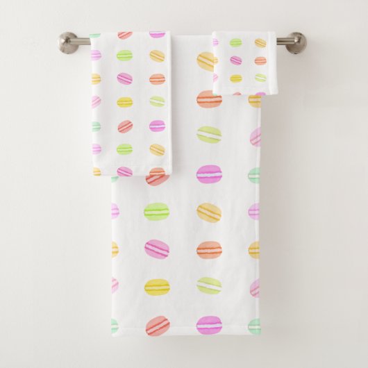 Serviettes Macaron (En situation)