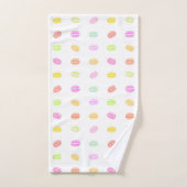 Serviettes Macaron (Serviette à main)