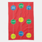 Serviettes "Messages de Noël" (Vertical)